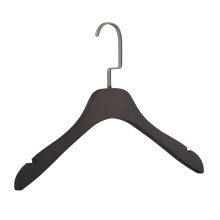 Luxury laminated clothes hanger suit antique wooden shirt hanger for wholesale